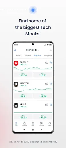Zrzuty ekranu HYCM Trader
