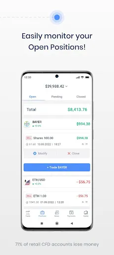 Zrzuty ekranu HYCM Trader