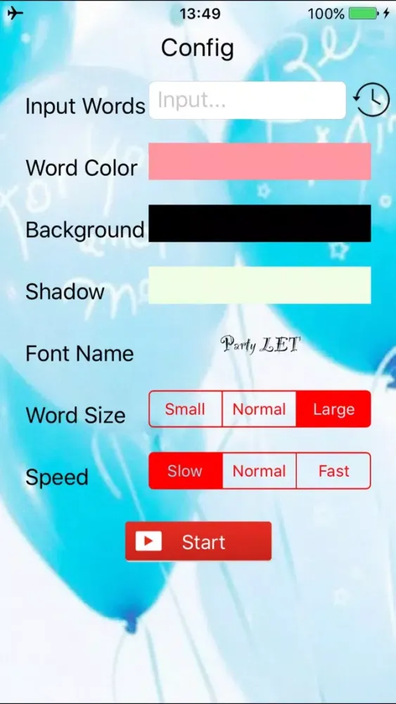 Zrzuty ekranu Rolling Words