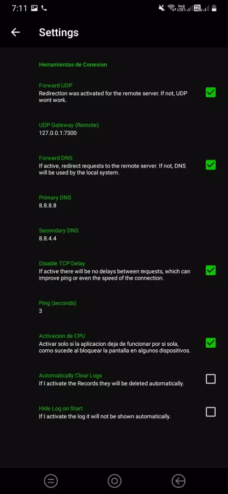 Hydra VPN Screenshots