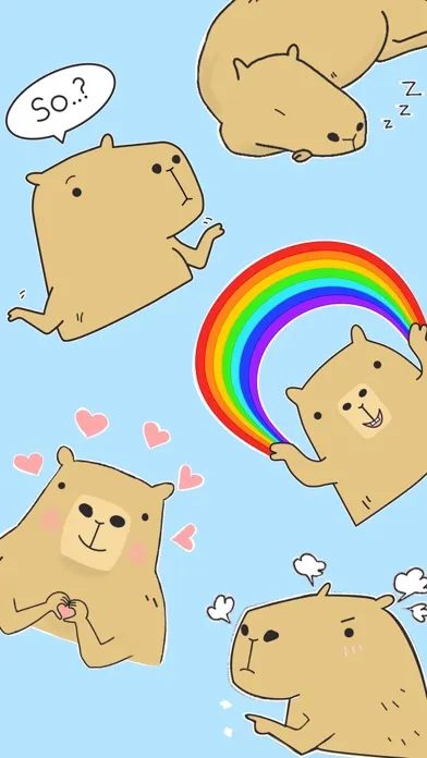 تصاویر Cute Capybara Expressions