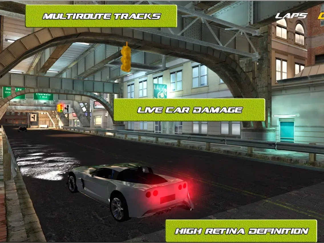 Zrzuty ekranu Furious Driving iPad 