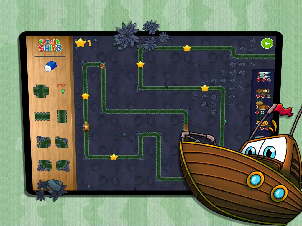 Puzzle ships - A ships game iPad 应用截图