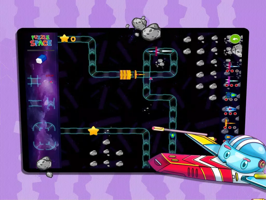 Скриншоты Puzzle Space - A spaceships game iPad 