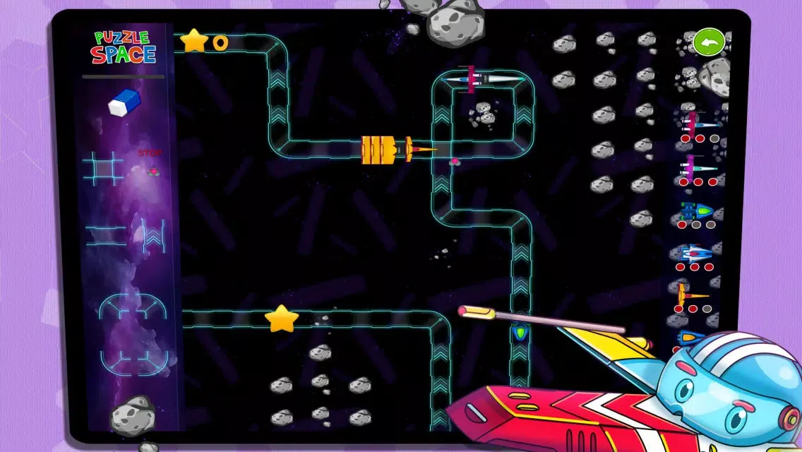Скриншоты Puzzle Space - A spaceships game