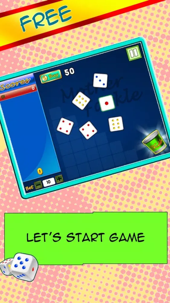 Скриншоты Mother Farkle - Hot Dice Games are more Fun with Mom : Free!
