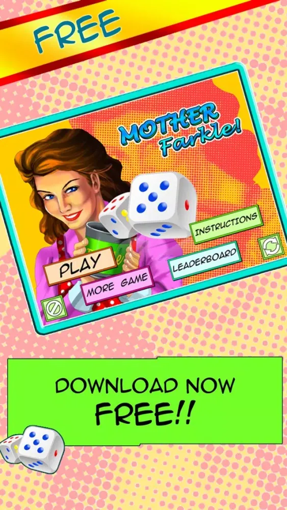 Скриншоты Mother Farkle - Hot Dice Games are more Fun with Mom : Free!