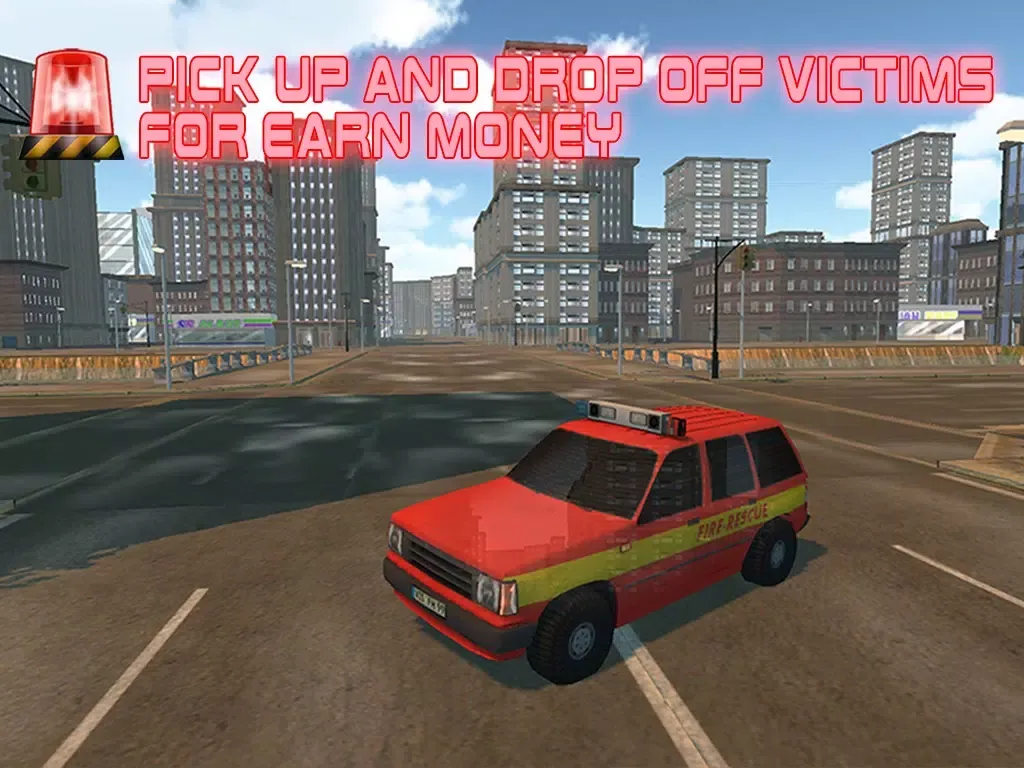 صور 3D Rescue City Ambulance Parking Simulator iPad 