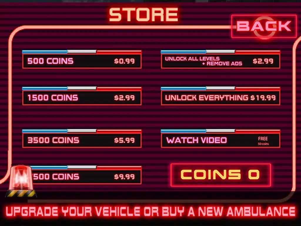 صور 3D Rescue City Ambulance Parking Simulator iPad 