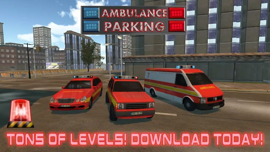 صور 3D Rescue City Ambulance Parking Simulator