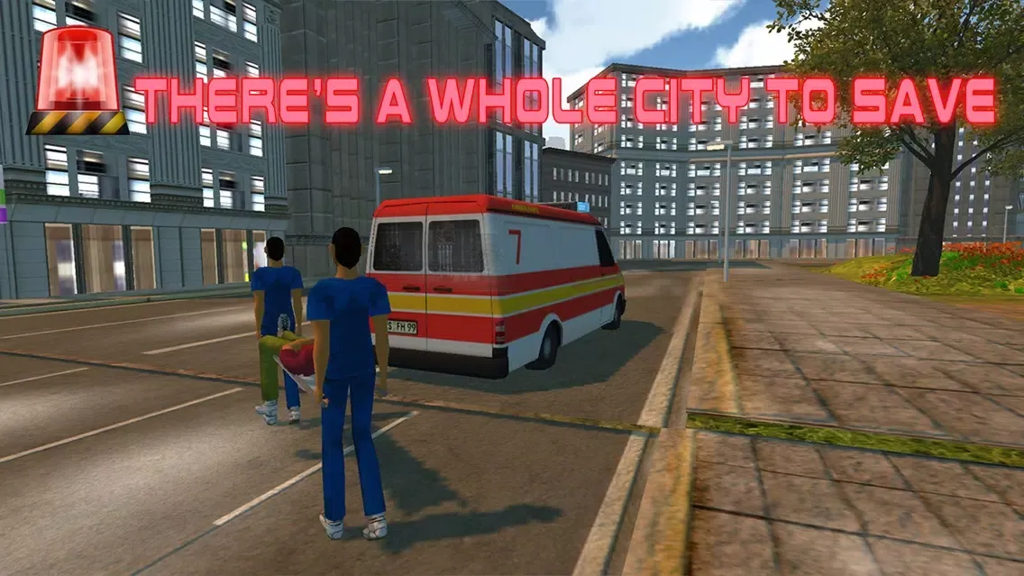 صور 3D Rescue City Ambulance Parking Simulator