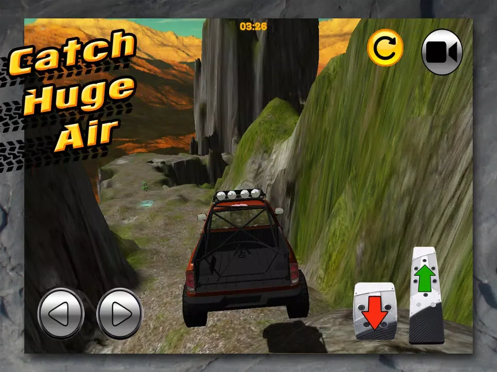 Скриншоты 3D Off-Road Truck Parking Extreme - Dirt Racing Stunt Simulator FREE iPad 