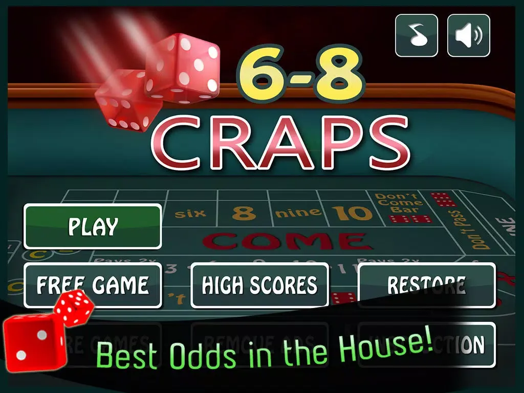 Tangkapan layar 6-8 Craps Deluxe - Hot Dice Pro Shooter FREE iPad 