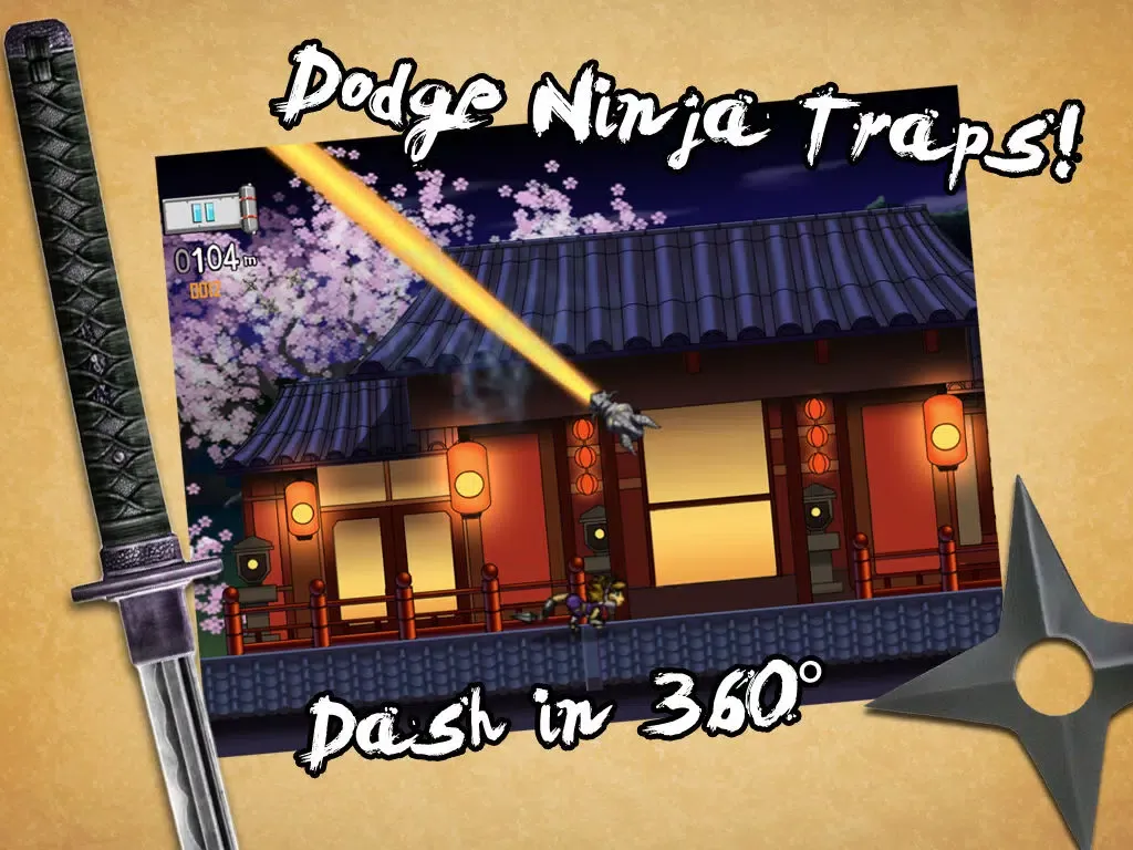 Tangkapan layar Catgirl Shinobi Free: A New Ninja Run and Jump Adventure Game iPad 