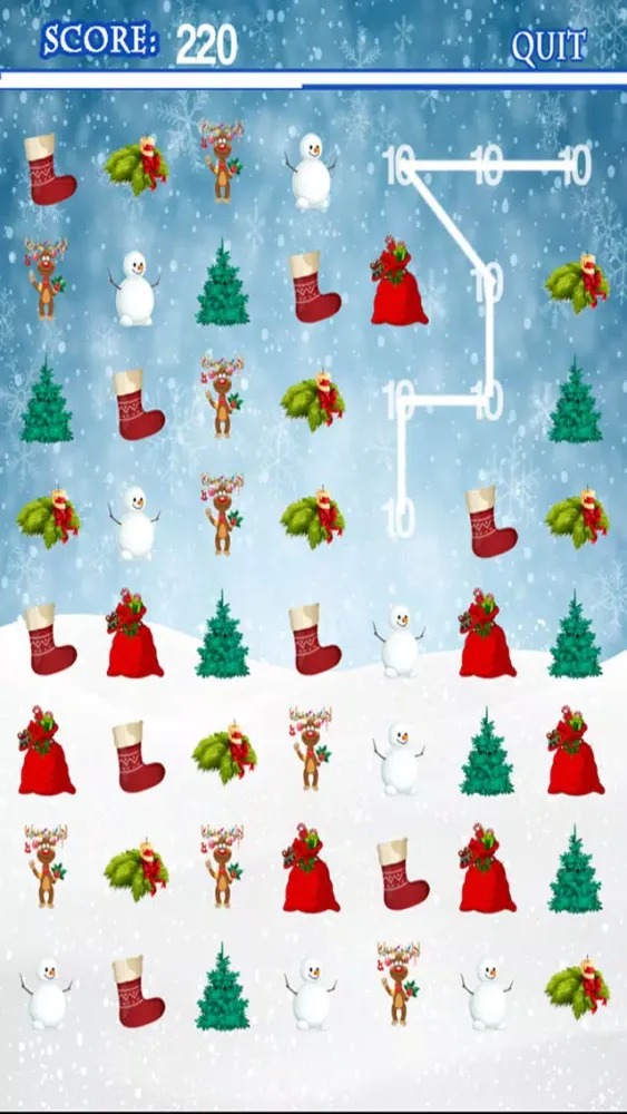 Zrzuty ekranu Christmas Snow Match Mania - Santa Puzzle Crush FREE!