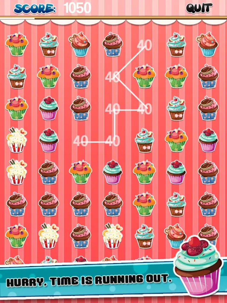 Cupcakes Match Mania - Cake Connect FREE iPad  スクリーンショット