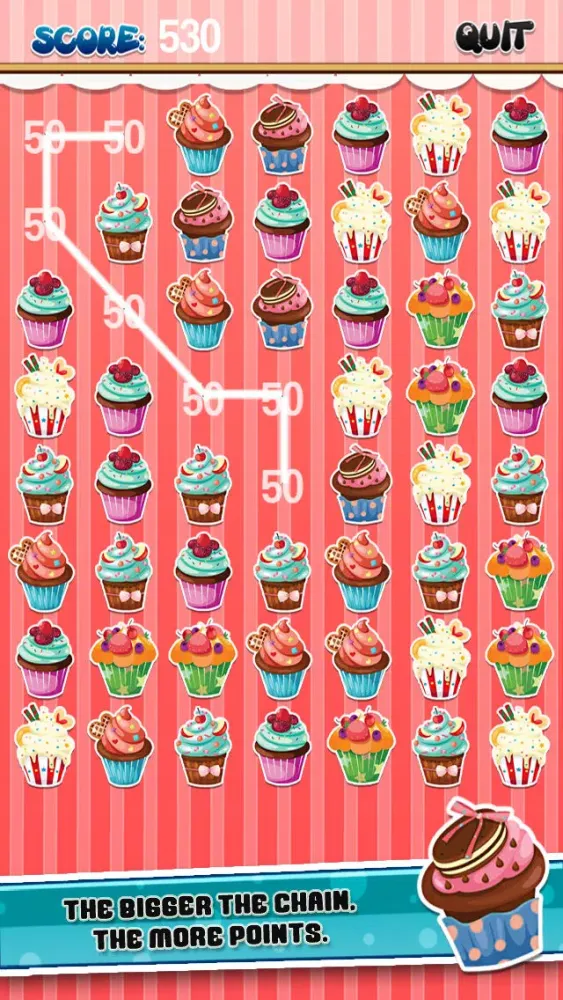 Cupcakes Match Mania - Cake Connect FREE スクリーンショット