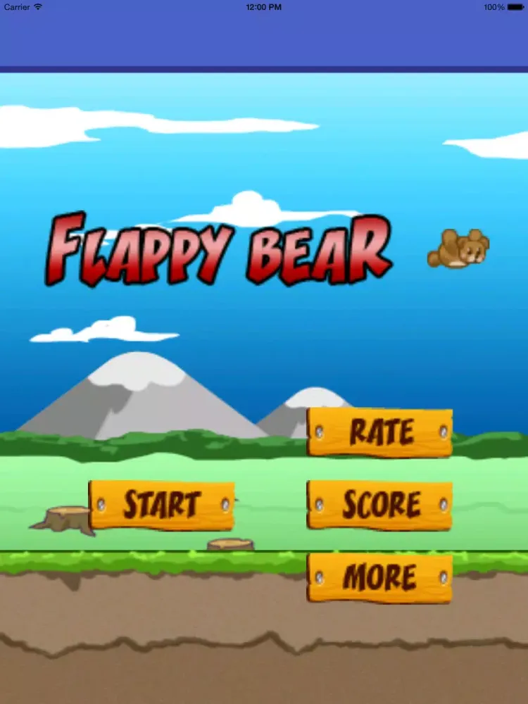 Floppy Bear thinks he’s a bird iPad  স্ক্রিনশট