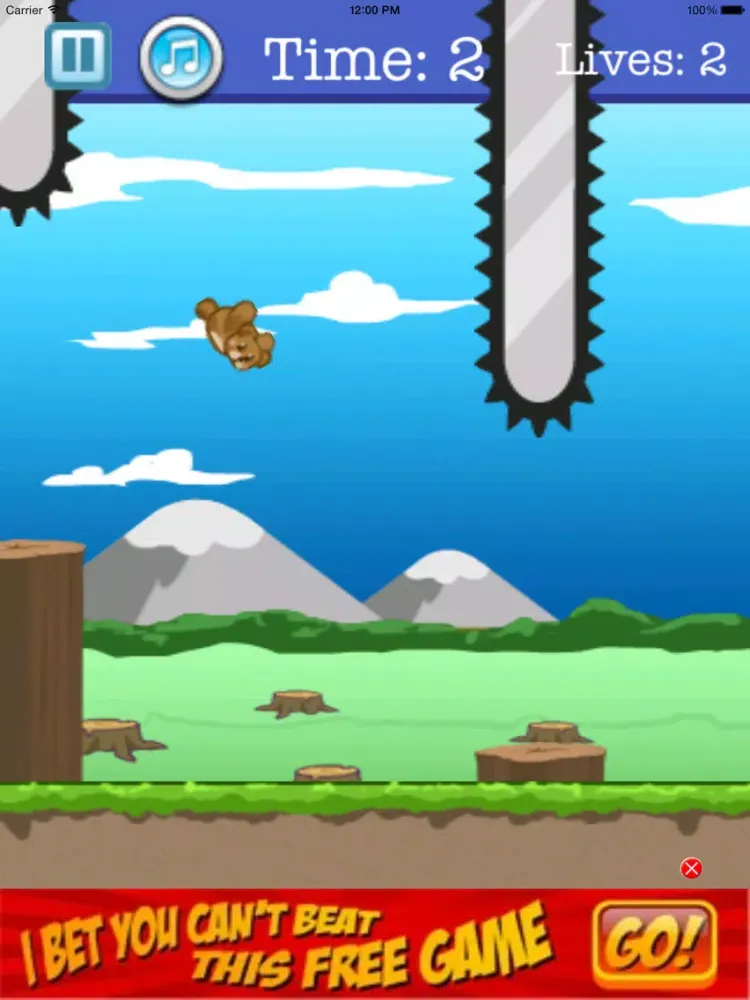 Floppy Bear thinks he’s a bird iPad  স্ক্রিনশট