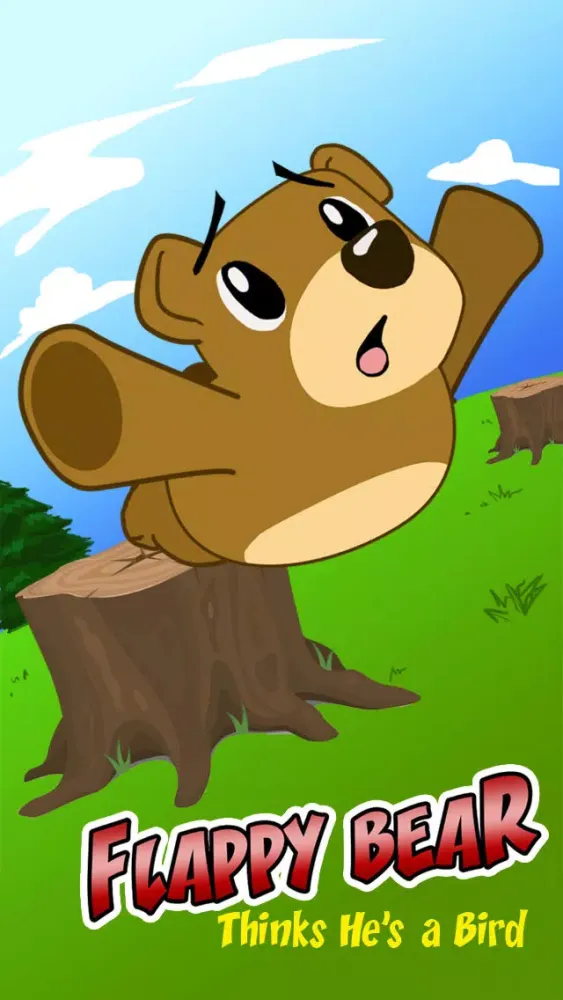 Floppy Bear thinks he’s a bird স্ক্রিনশট