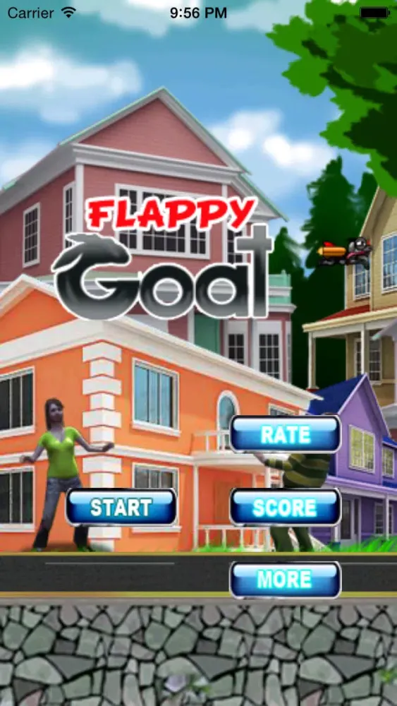 Flappy Goat 스크린샷