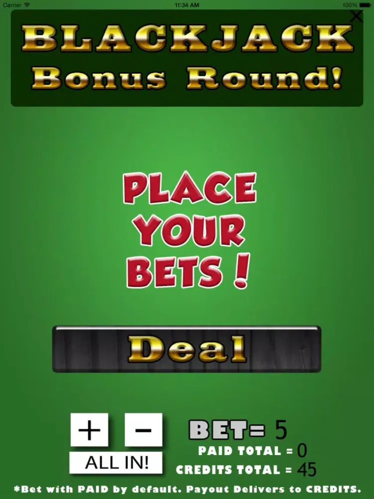 Tangkapan layar Aloha Hawaiian Blackjack Slots Free iPad 