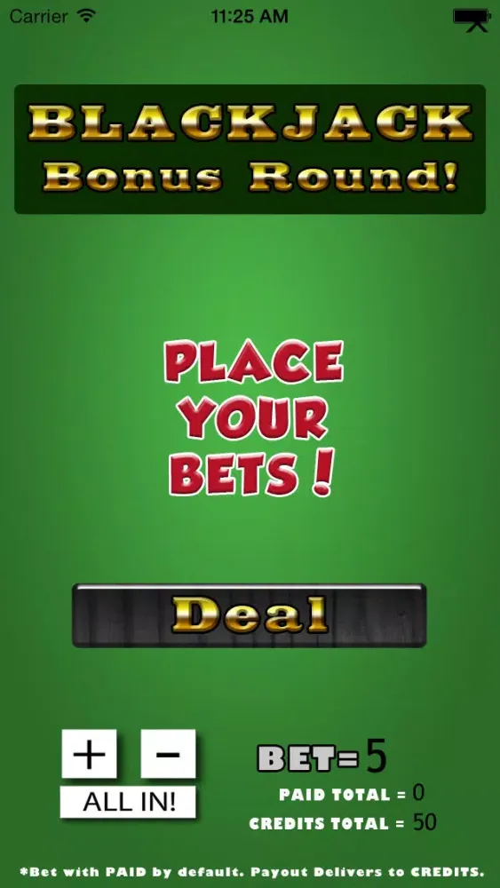Tangkapan layar Aloha Hawaiian Blackjack Slots Free