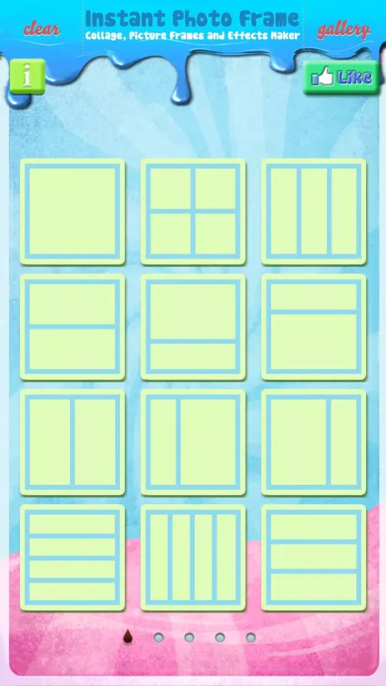 Ice Cream Photo Frame Editor - Insta Collage Edition FREE! Screenshots