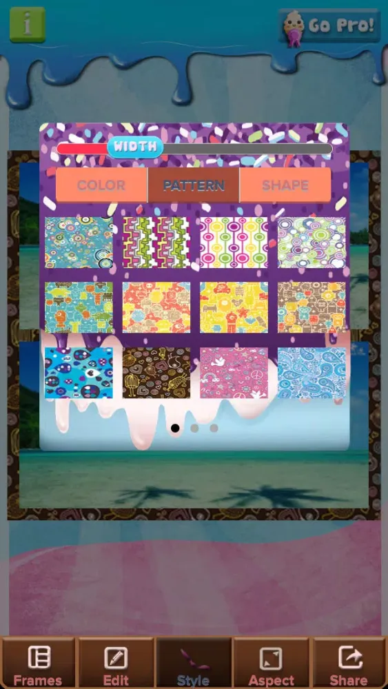 Ice Cream Photo Frame Editor - Insta Collage Edition FREE! Screenshots