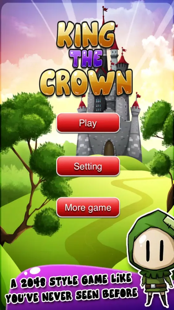 Capturas de pantalla de 2048 King The Crown - Medieval Puzzle Tiles Free