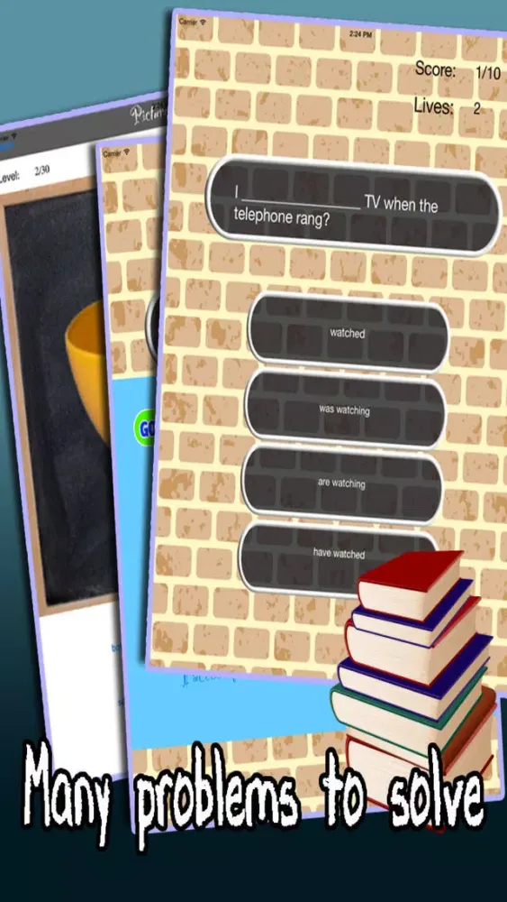 Let's Learn English - Easy Language Learning , Vocabulary and Grammar Quiz Game: Intermediate Level Ekran Görüntüleri