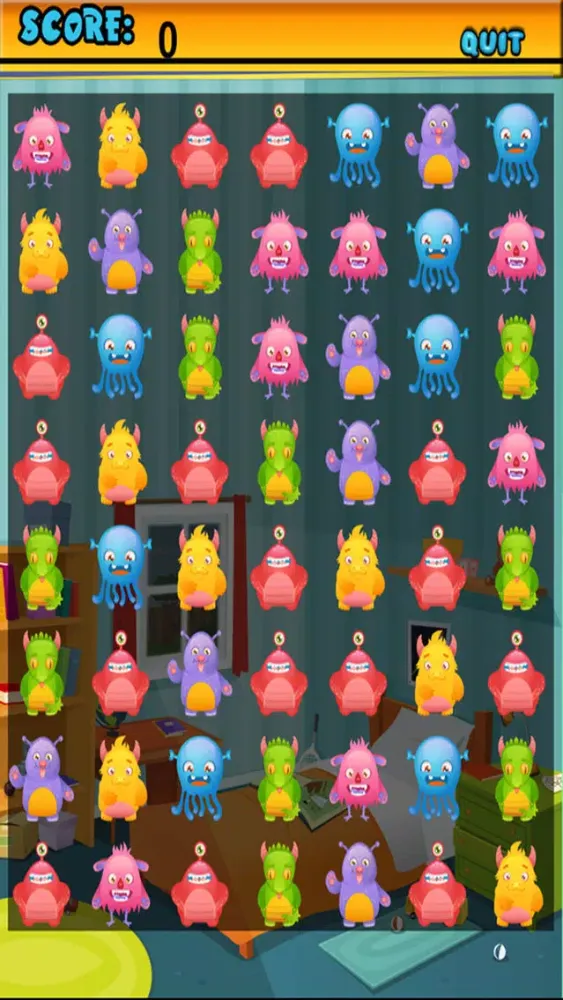 Tangkapan skrin Mega Monster Match - Connect Chains to Crush - Free