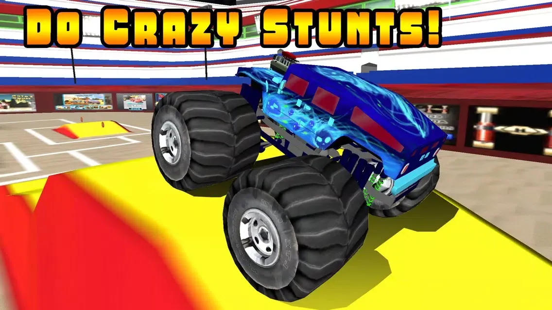 Скриншоты 3D Monster Truck Smash Parking - Nitro Car Crush Arena Simulator Game FREE