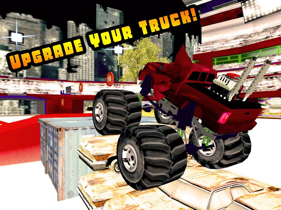 صور 3D Monster Truck Smash Parking - Nitro Car Crush Arena Simulator Game PRO iPad 