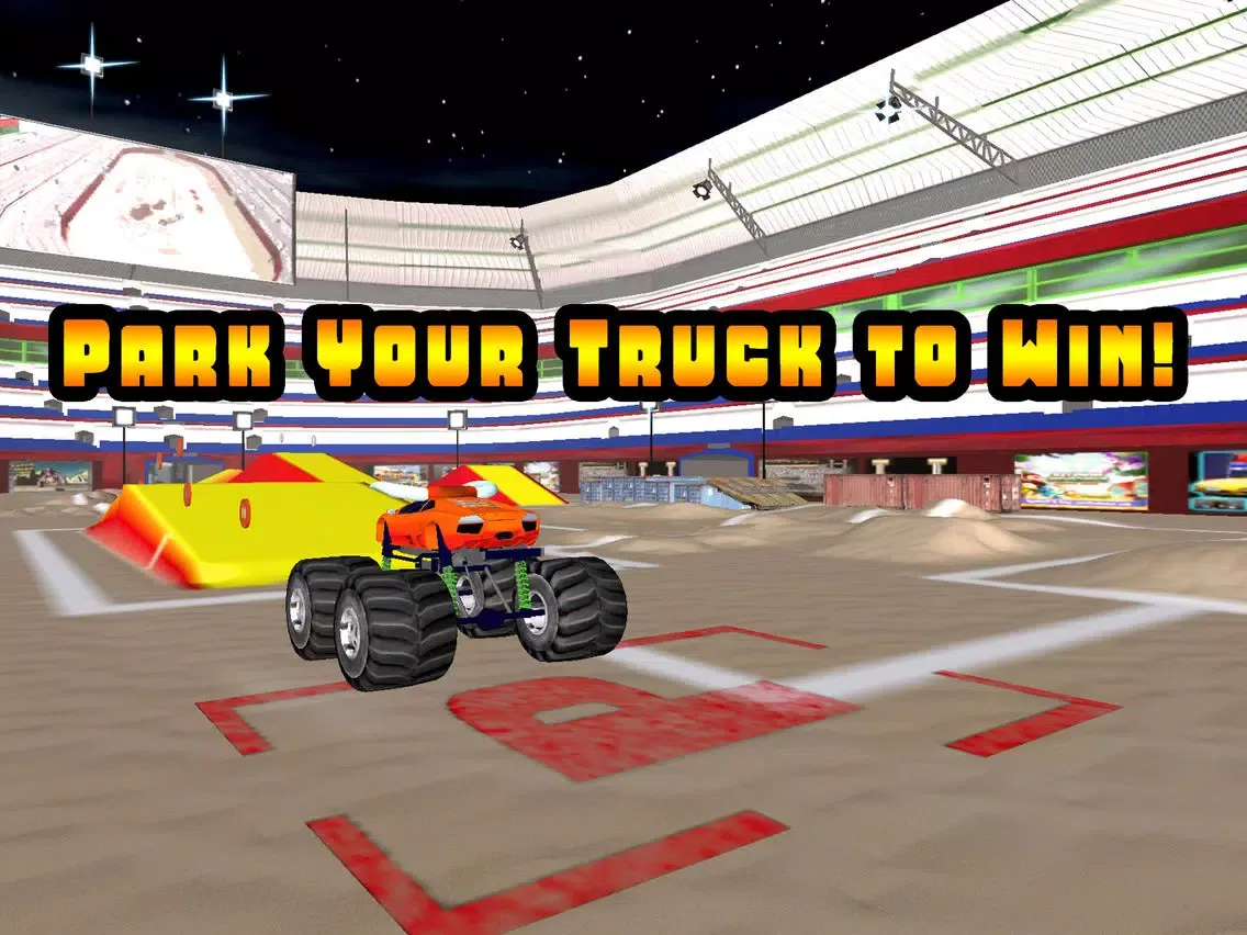 صور 3D Monster Truck Smash Parking - Nitro Car Crush Arena Simulator Game PRO iPad 