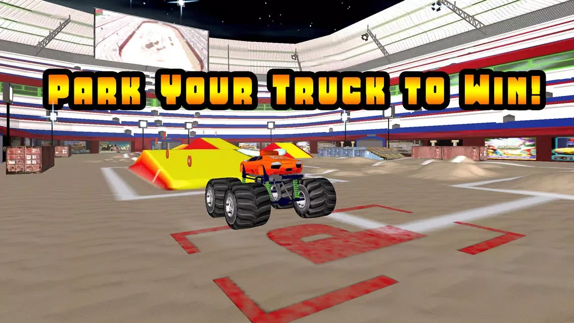 صور 3D Monster Truck Smash Parking - Nitro Car Crush Arena Simulator Game PRO