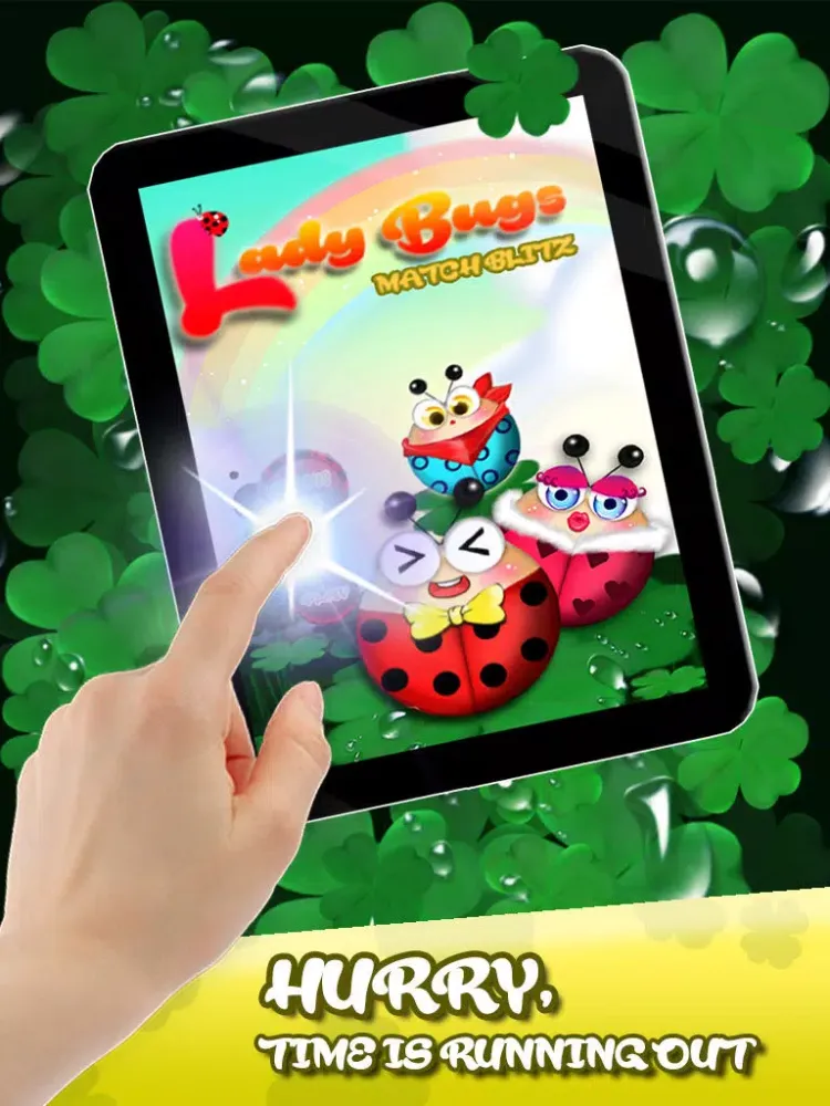 Lady Bug Match-3 Puzzle Game - Addictive & Fun Games In The App Store iPad 应用截图
