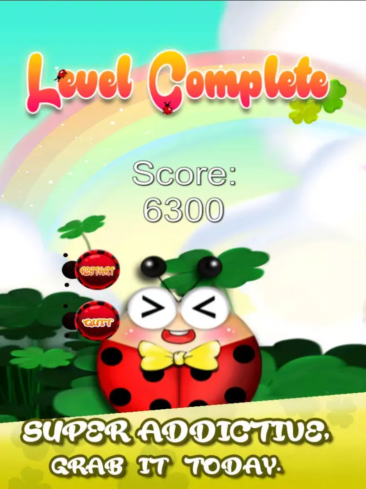 Lady Bug Match-3 Puzzle Game - Addictive & Fun Games In The App Store iPad 应用截图