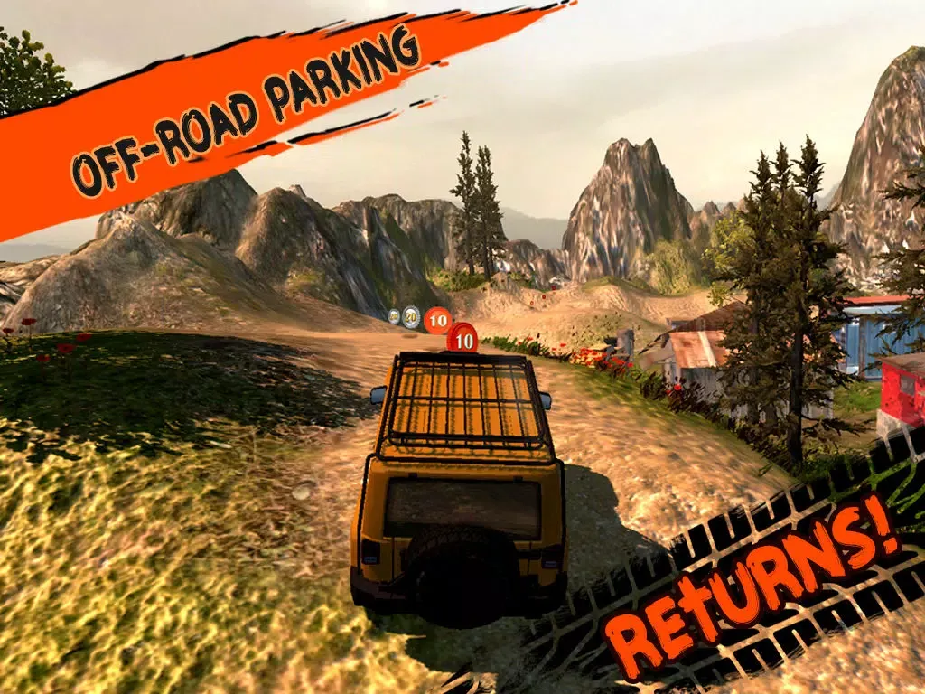 تصاویر 3D Off-Road Truck Parking 2 PRO - Extreme 4x4 Dirt Racing Stunt Simulator iPad 