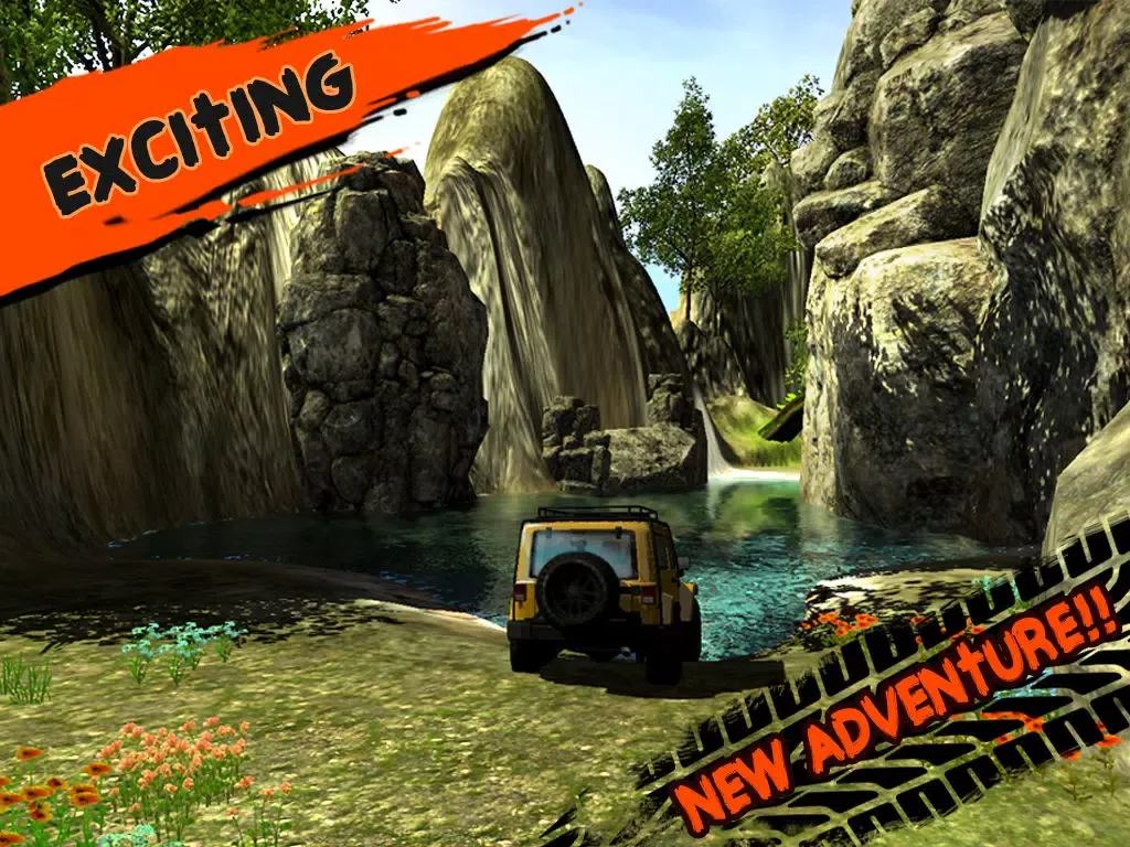تصاویر 3D Off-Road Truck Parking 2 PRO - Extreme 4x4 Dirt Racing Stunt Simulator iPad 