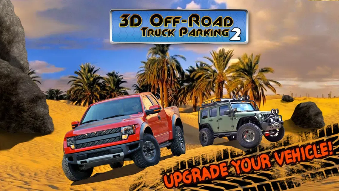 تصاویر 3D Off-Road Truck Parking 2 PRO - Extreme 4x4 Dirt Racing Stunt Simulator