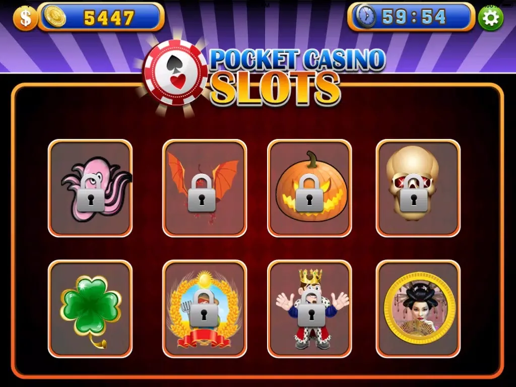 Pocket Casino Slots: Multi-Line Madness iPad  স্ক্রিনশট