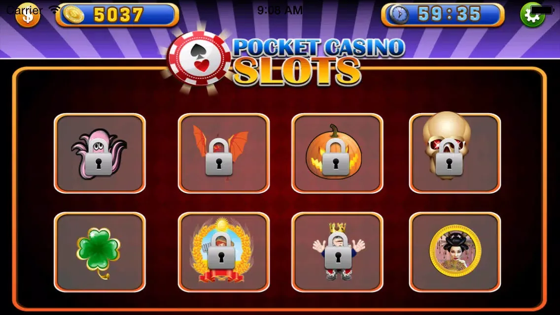 Pocket Casino Slots: Multi-Line Madness স্ক্রিনশট