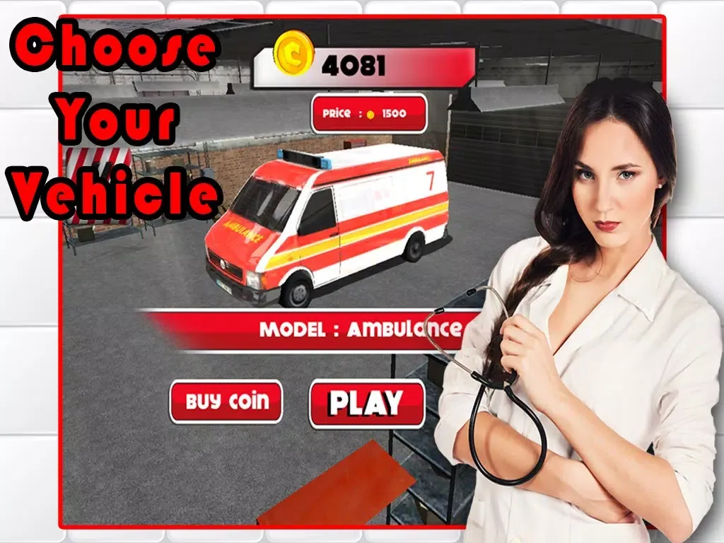 Capturas de tela do 3D Rescue Racer Traffic Rush - Ambulance, Fire Truck Police Car and Emergency Vehicles : FREE GAME iPad 