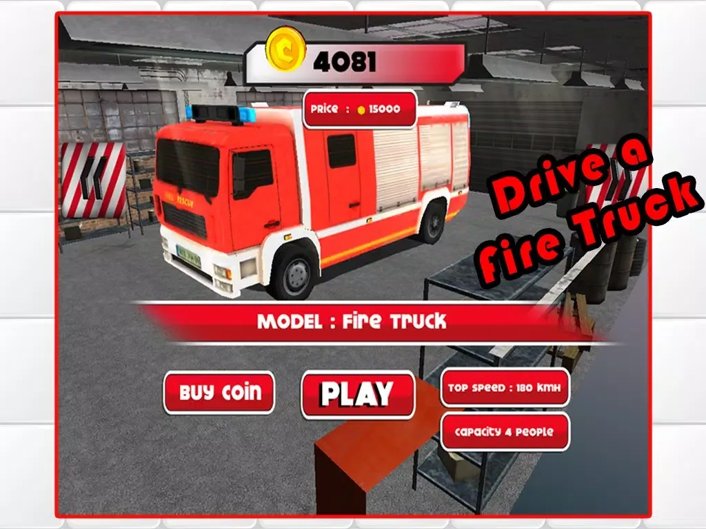 Capturas de tela do 3D Rescue Racer Traffic Rush - Ambulance, Fire Truck Police Car and Emergency Vehicles : FREE GAME iPad 