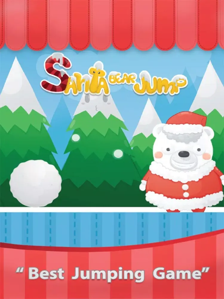 Tangkapan skrin Santa Bear Jump - Mega Christmas Teddy Leap FREE iPad 