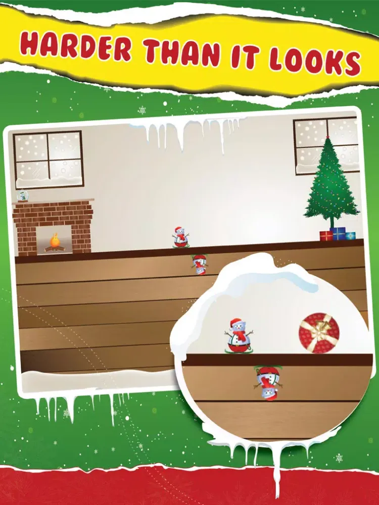 ภาพหน้าจอของ Santa Cat Christmas Jump - Mega Kitty Snow Leap FREE iPad 