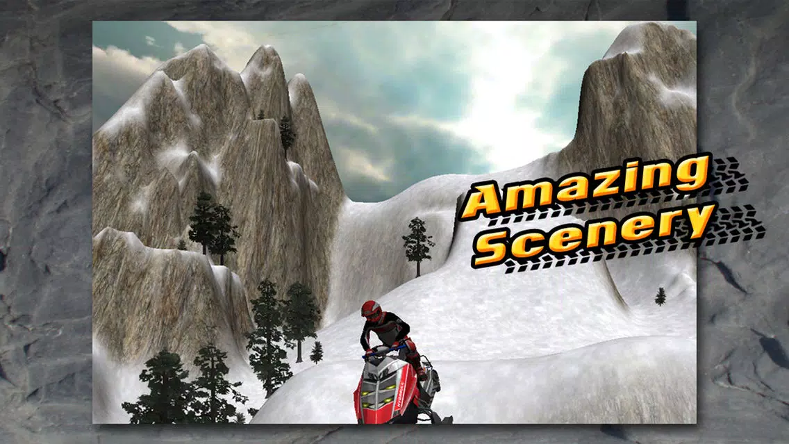 Arctic Fury 3D Off-Road Snowmobile Parking Extreme - Snow Mountain Stunt Racing Simulator FREE应用截图