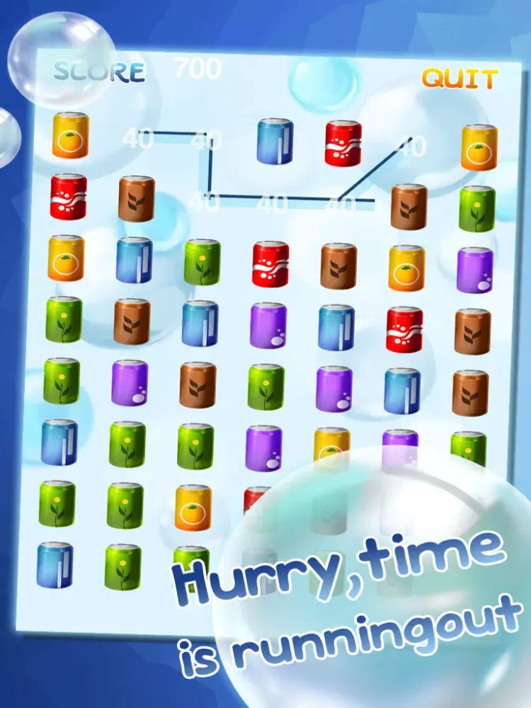 Screenshot di A New Fizzy Pop Match Mania App - Super Fun Game For Kids iPad 