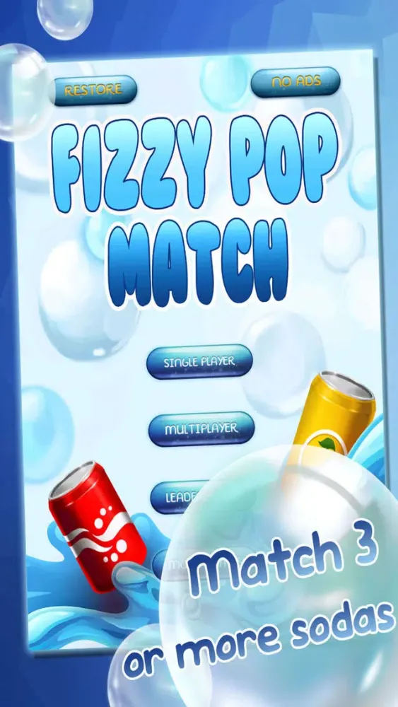 Screenshot di A New Fizzy Pop Match Mania App - Super Fun Game For Kids